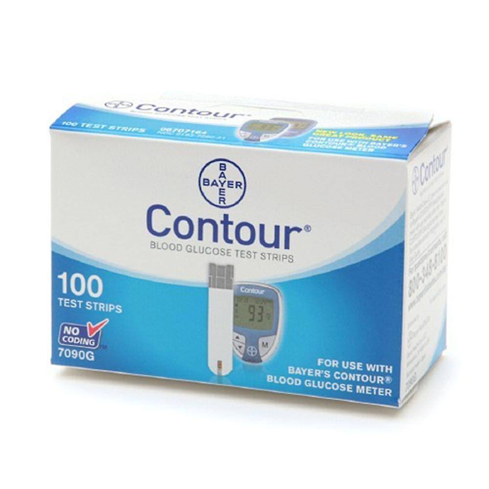 Bayer Contour Blood Glucose Test Strips - 100ct