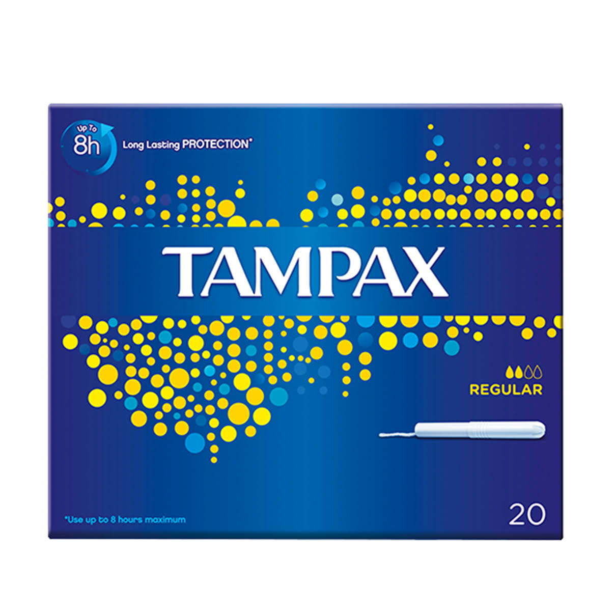 Tampax Super Tampons Applicator Cardboard - 20pk