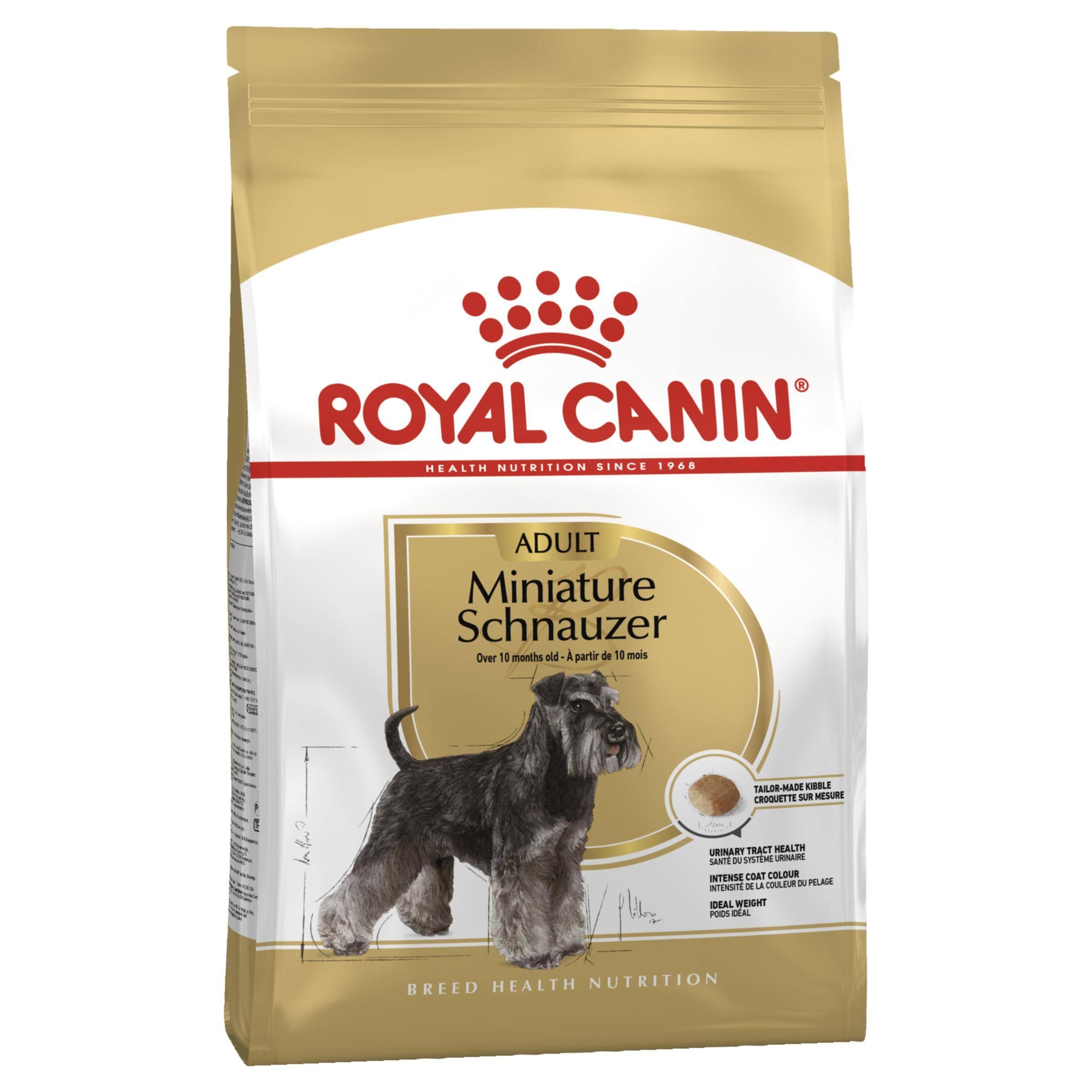 Royal Canin Miniature Schnauzer Adult Dry Dog Food 3Kg
