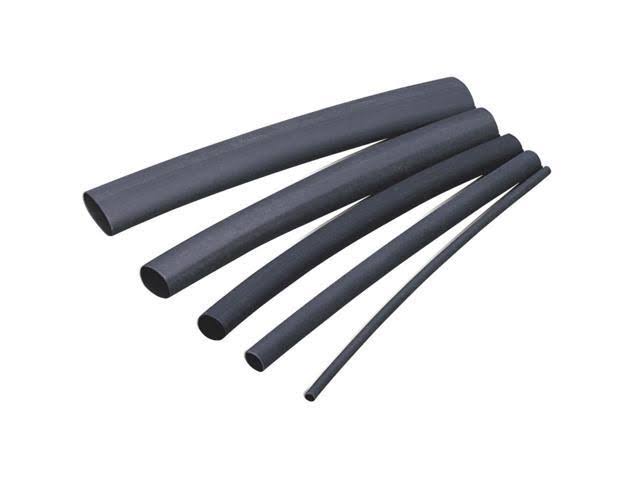 GB Heat Shrink Tubing - Black, 8 Pack