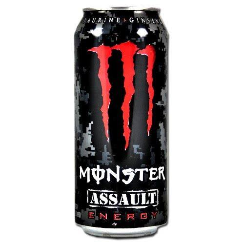 Monster Assault Energy Drink - 24 Pack