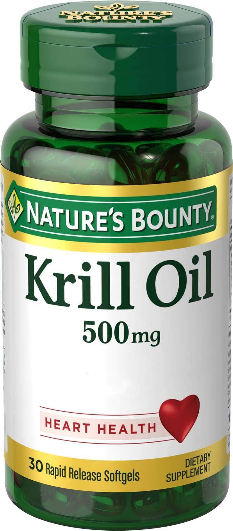 Nature's Bounty Red Krill Oil - 500mg, x30