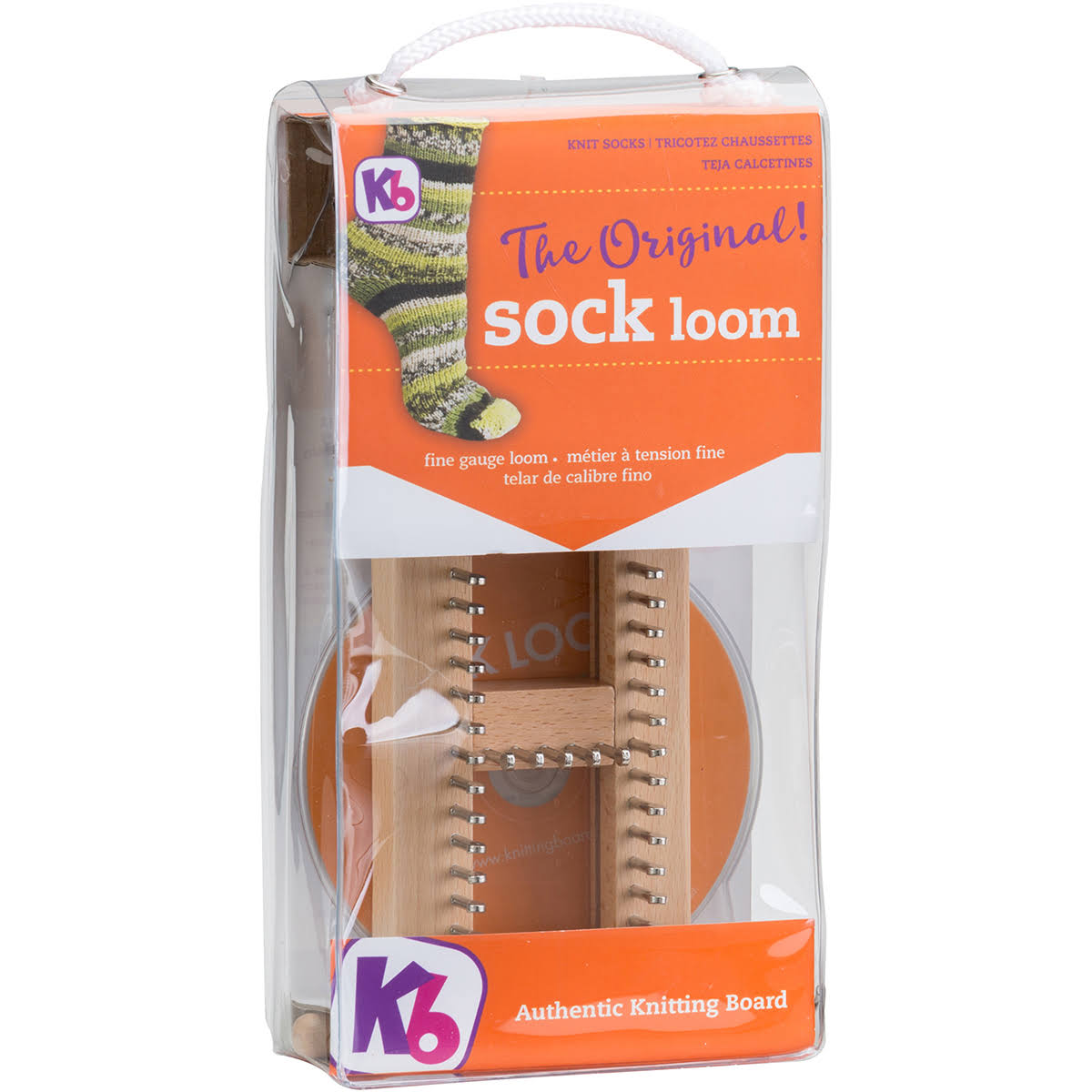Knitting Board Sock Loom Adjustable 9"x3"