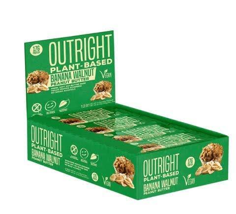 MTS Nutrition Outright Plant-Based Bar Box of 12 / Banana Walnut Peanut Butter