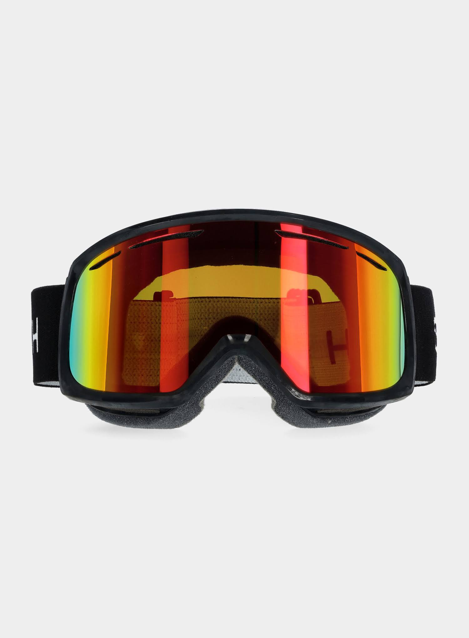 Smith Drift Snow Goggles Black Red Sol-X Mirror