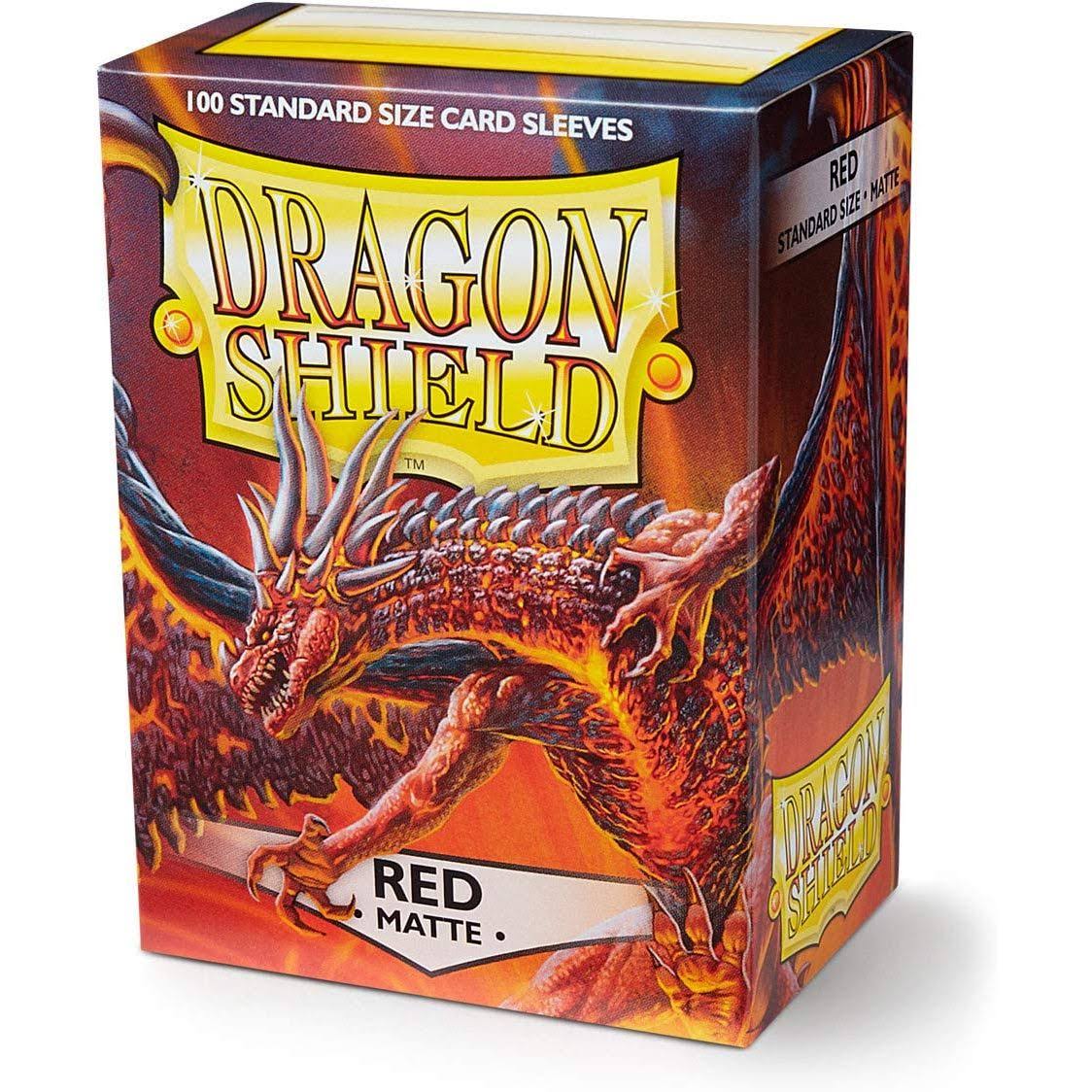Dragon Shield Matte Red - 100 Pack