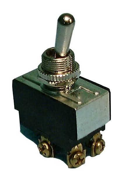 Philmore 30-051B - DPDT Toggle Switch (ON)-OFF-ON 20A