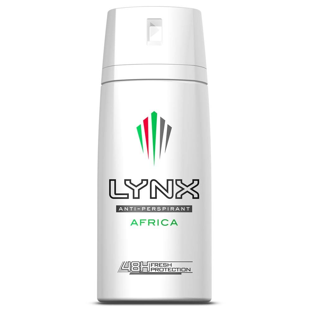 Lynx Africa Anti-Perspirant Deodorant Spray for Men - 150ml