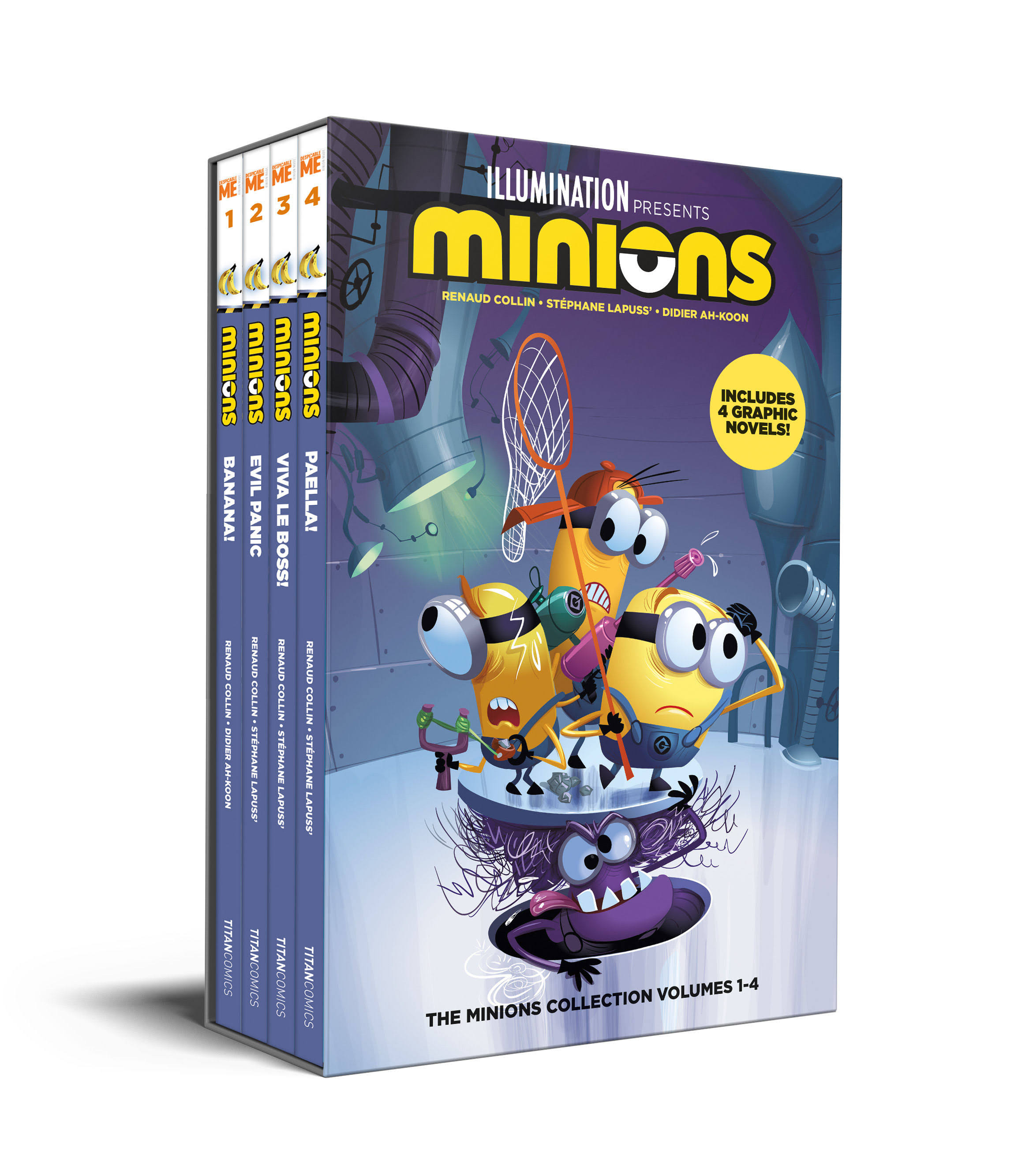 Minions Vol.1-4 Boxed Set by Stephane Lapuss