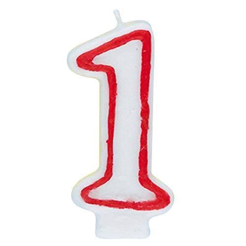 Unique Number 1 Birthday Candle Decorations