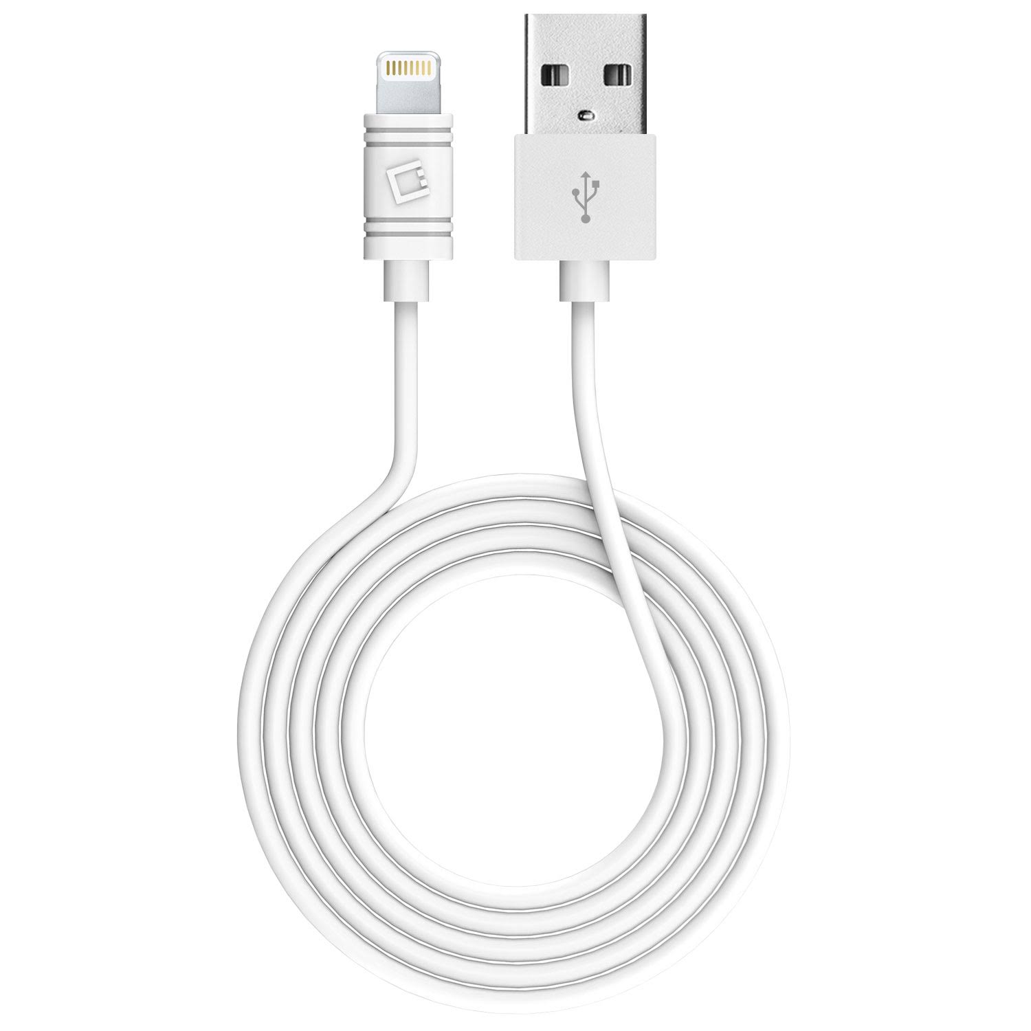 Apple Lightning 8 Pin to USB Sync & Data Charging Cable - White