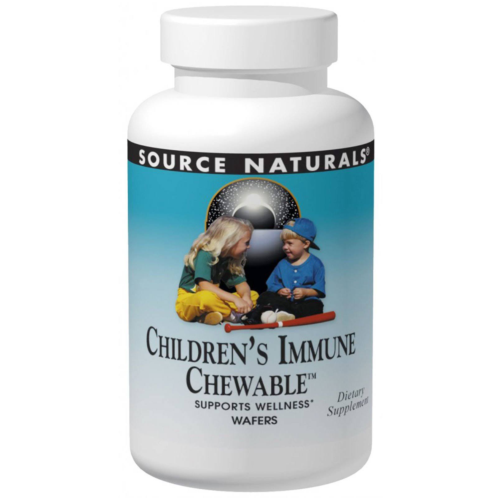 Source Naturals Children's Immune Chewable Wafers - 30 Wafers