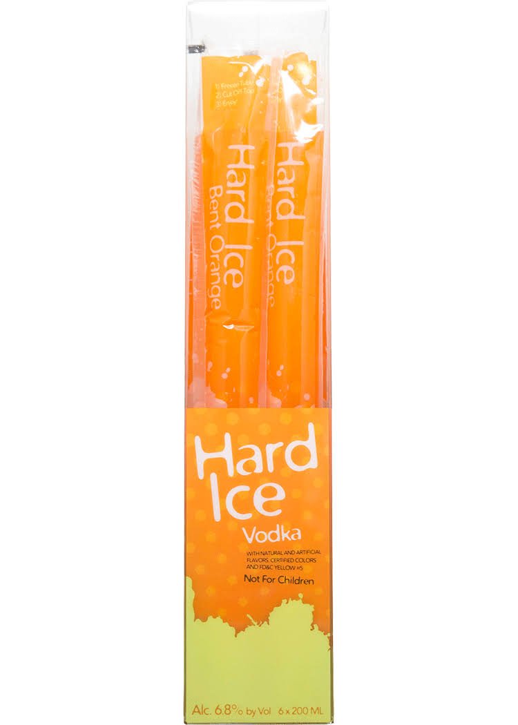 Hard Ice Freezies Orange Colada 1 Freezie 200ml
