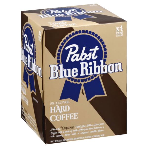 Pabst Blue Ribbon Hard Coffee Malt Beverage - 11 fl oz