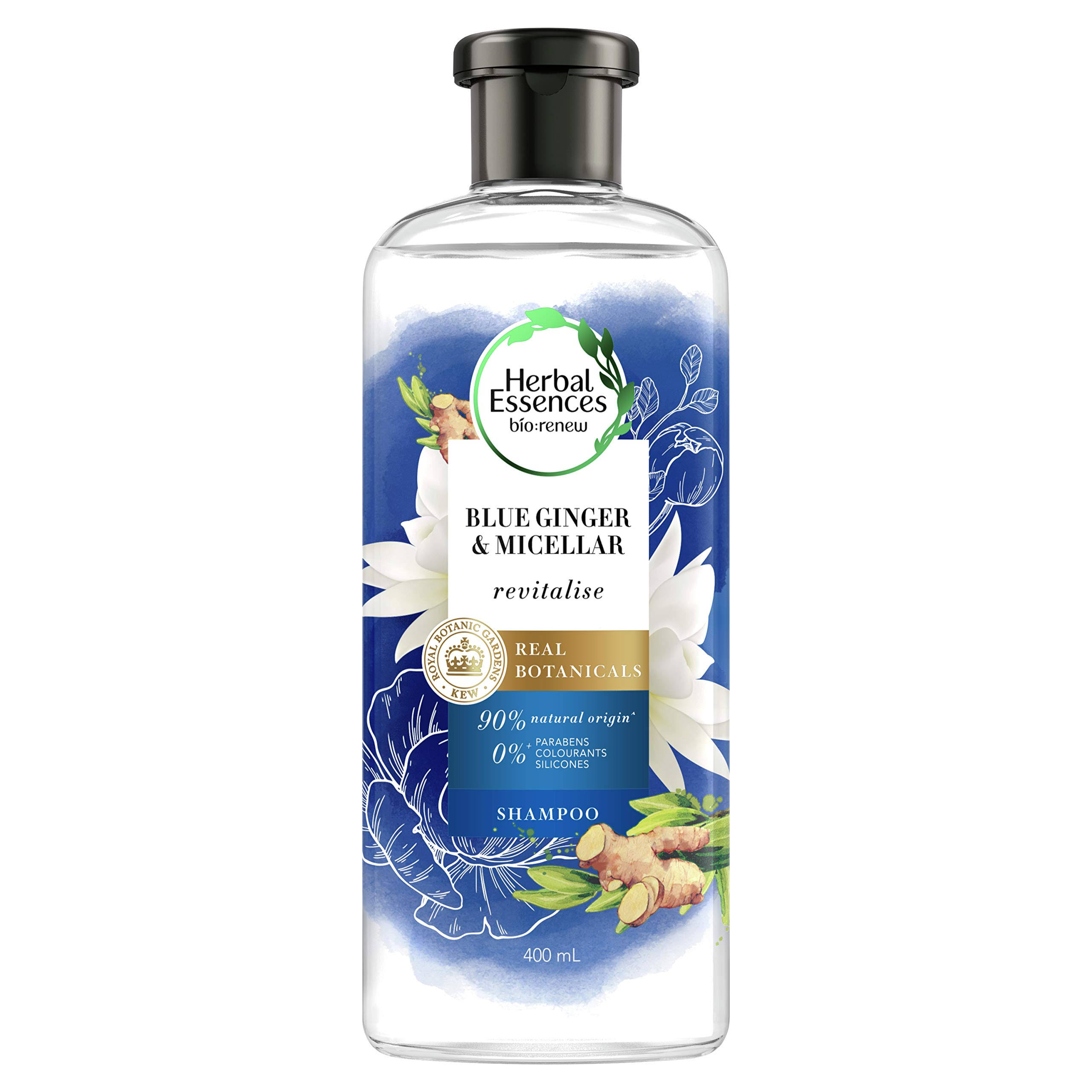Herbal Essences Bio Renew Blue Ginger & Micellar Shampoo 400ml