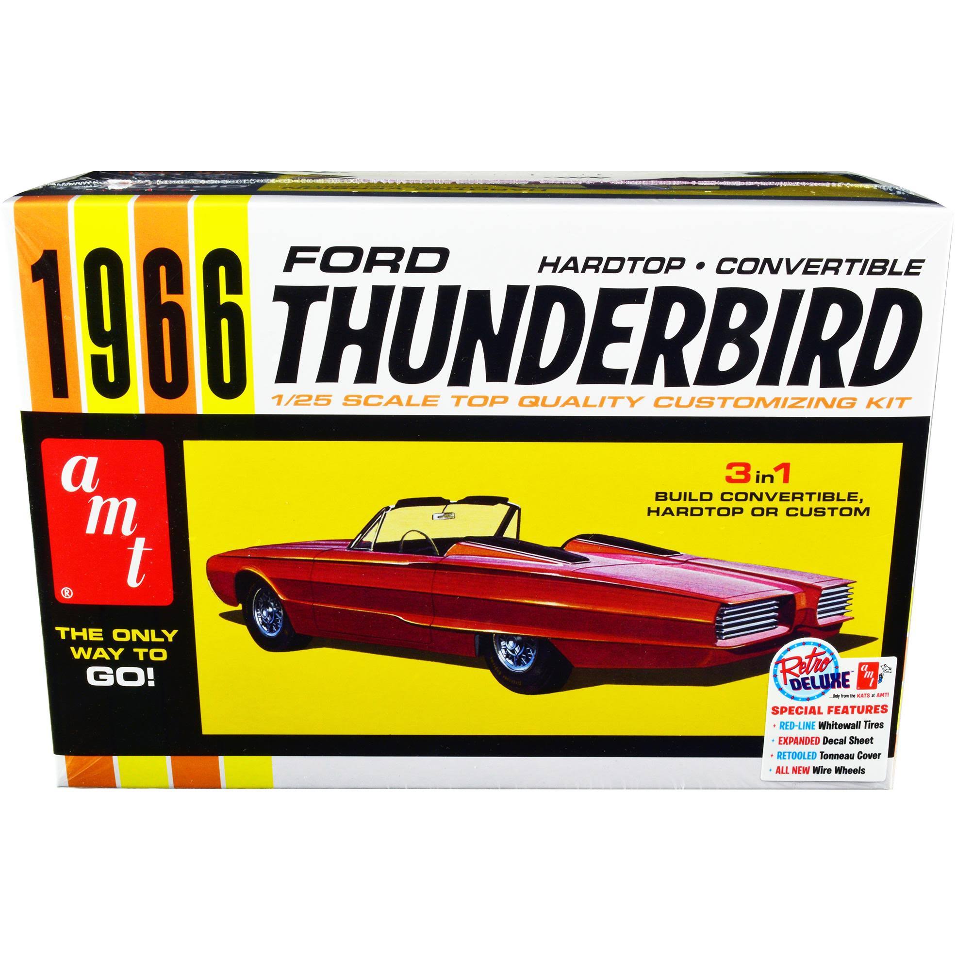 AMT 1/25 1966 Ford Thunderbird Hardtop/Convertible Model Kit