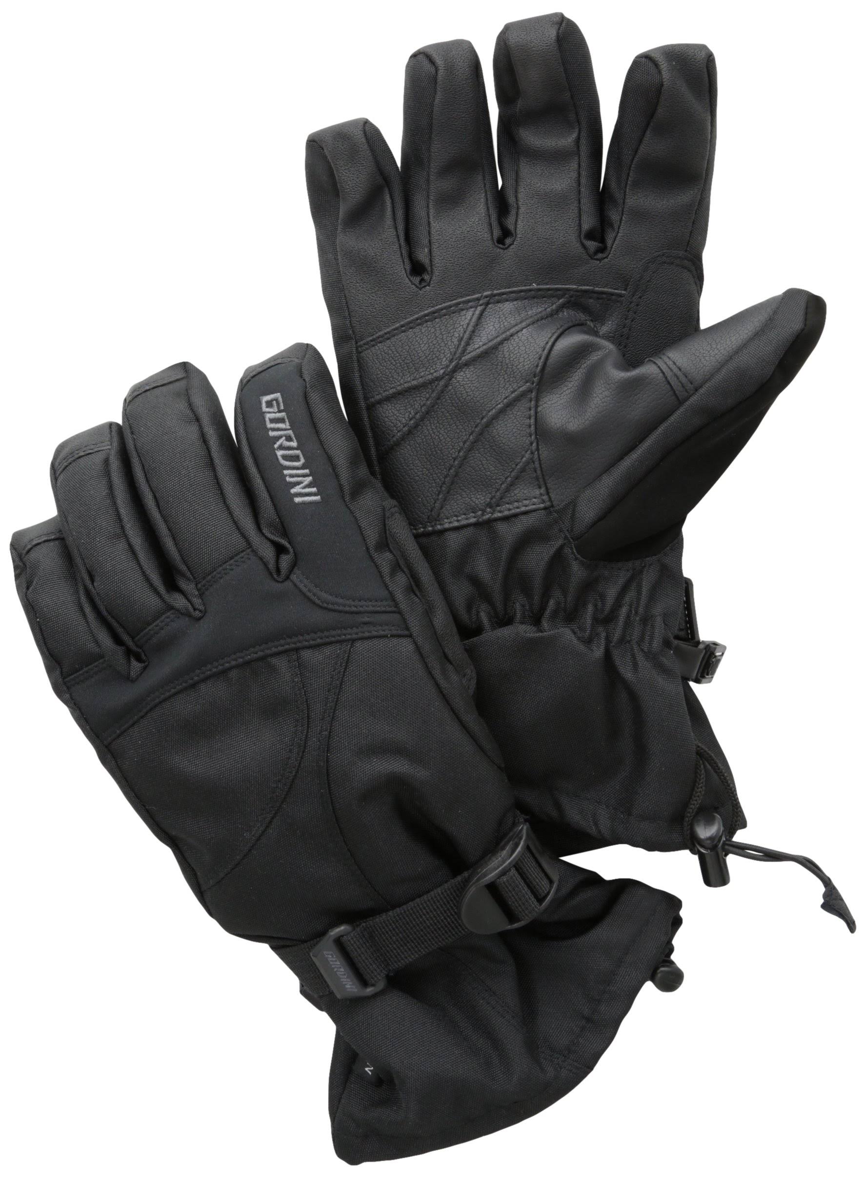 Gordini Mens Aquabloc Down Gauntlet Gloves - Black, Small