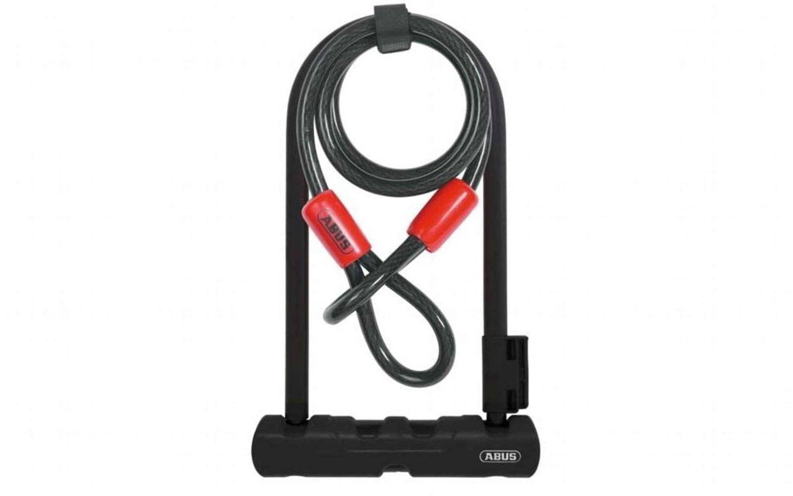 ABUS Ultra 410 Mini LS + Cobra Cable Bike U-Lock Sz 7in Black