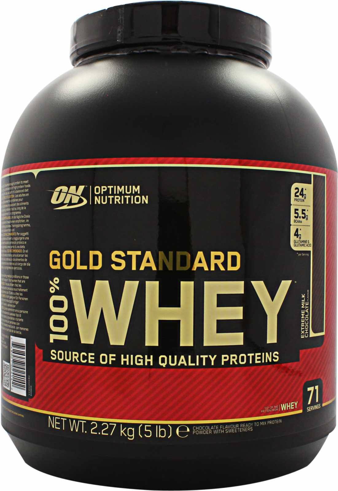 Optimum Nutrition Gold Standard Whey Protein Powder 2.27kg, Banana