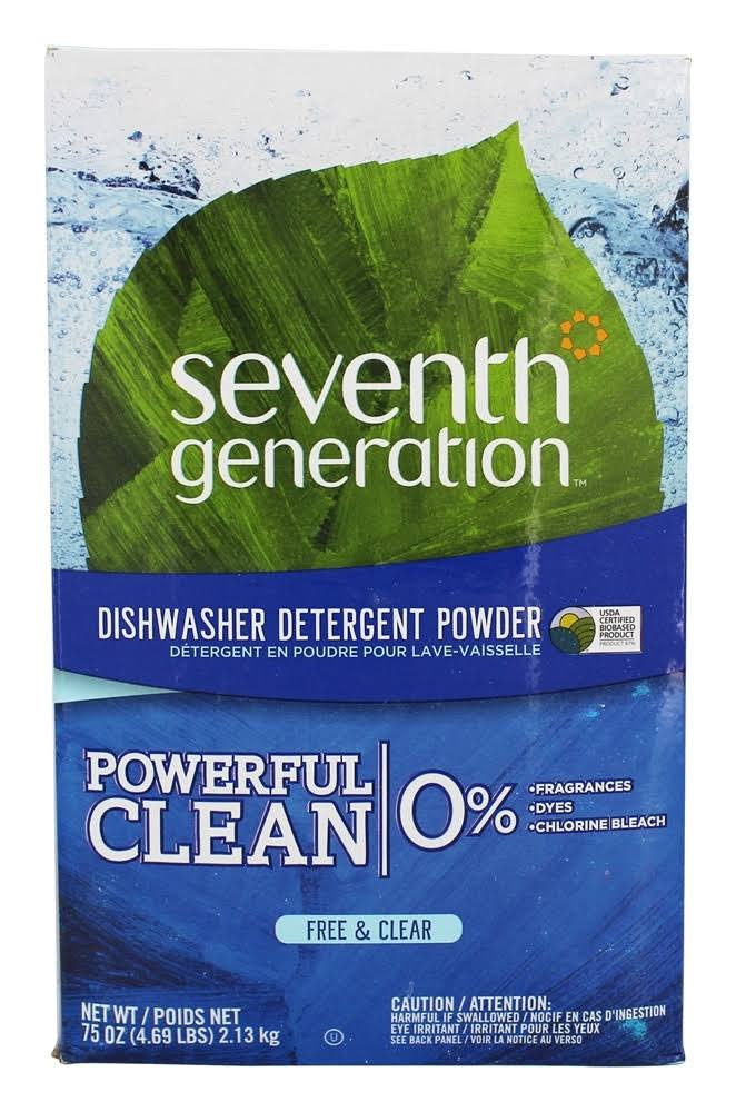 Seventh Generation Dishwashing Detergent Powder - 75oz