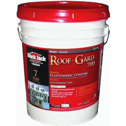 Gardner-Gibson Elastomeric Roof Coating - 4.75 Gallon, White