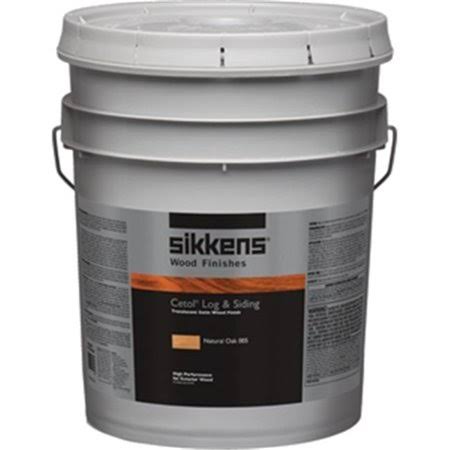 Sikkens Cetol Log and Siding Wood Finishes Paint - Natural Oak 005, 5gal