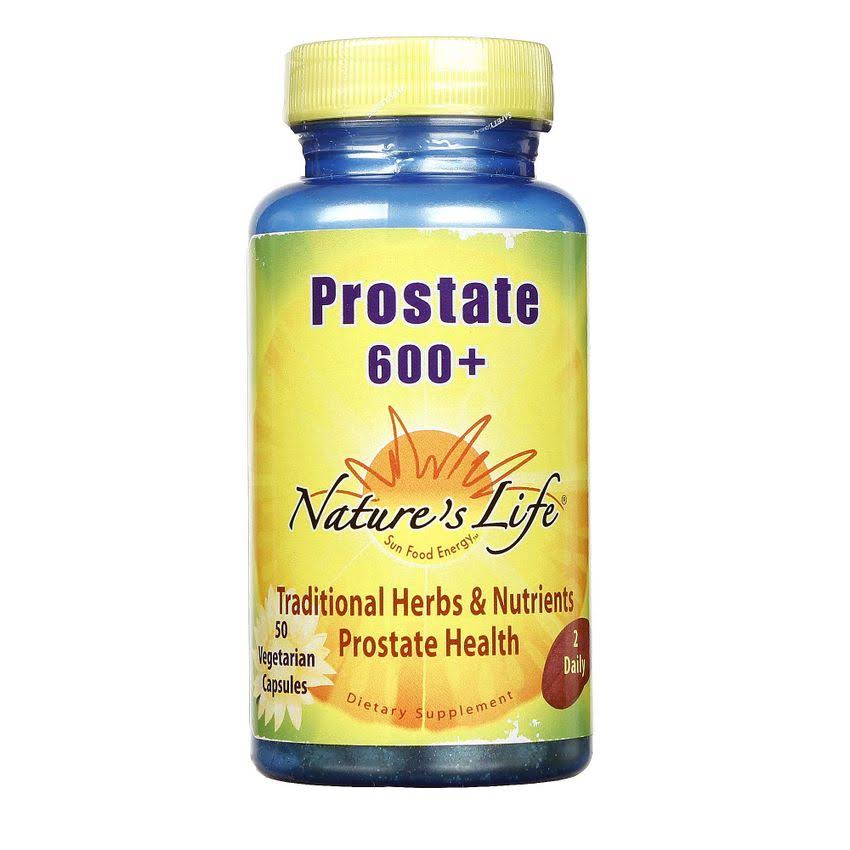 Nature's Life Prostate 600 Plus Dietary Supplement - 50ct