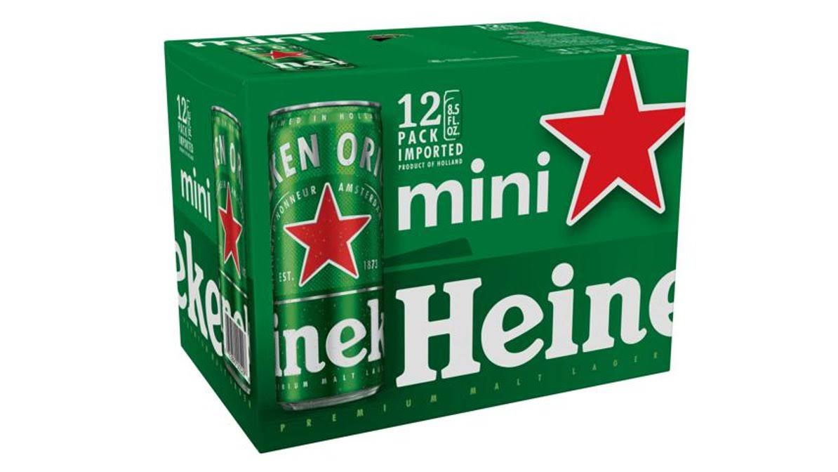 Heineken Lager Beer - 12x8.5oz