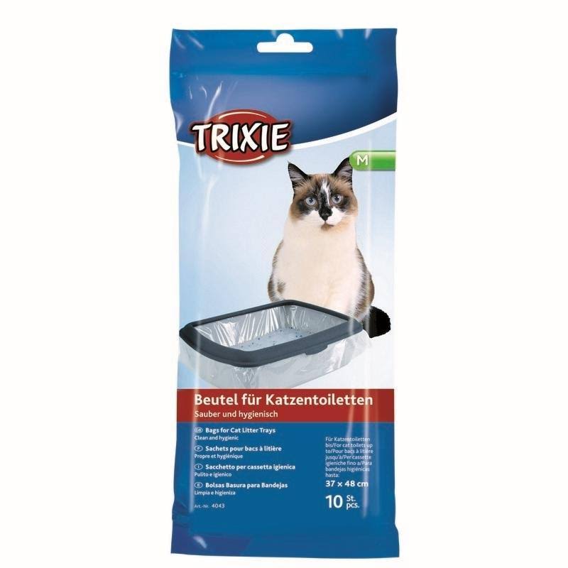 Trixie Cat Litter Tray Bags - 10pcs, 37cm x 48cm