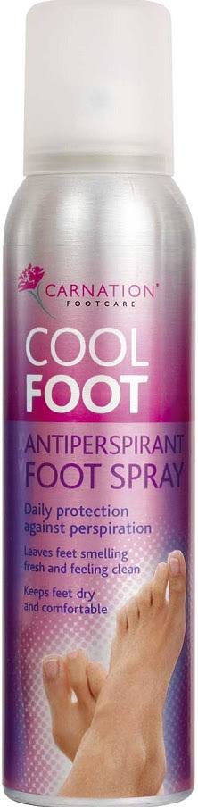 Carnation Cool Antiperspirant Foot Spray