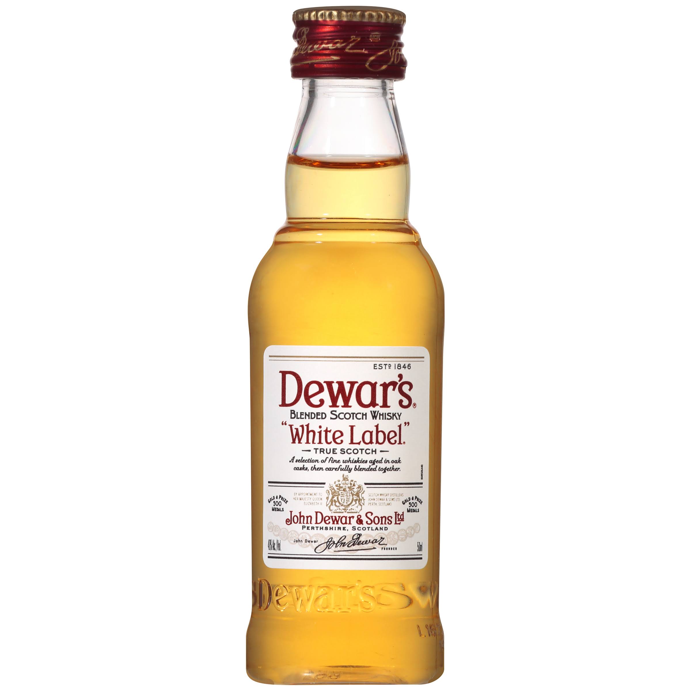 Dewar's White Label Scotch - 50 ml bottle