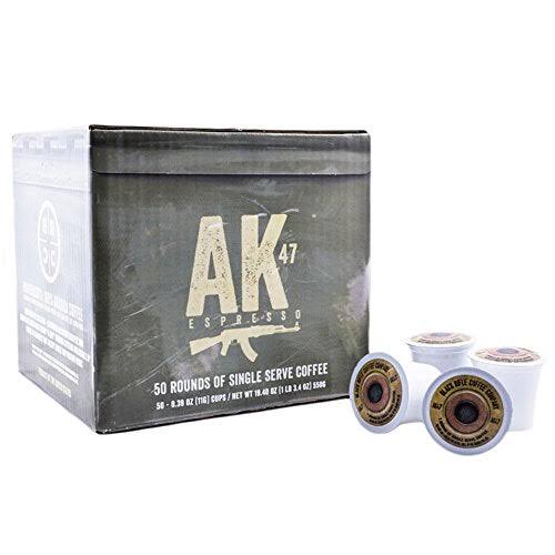 Black Rifle Coffee Company AK-47 Coffee Rounds for Single Serve Brewin