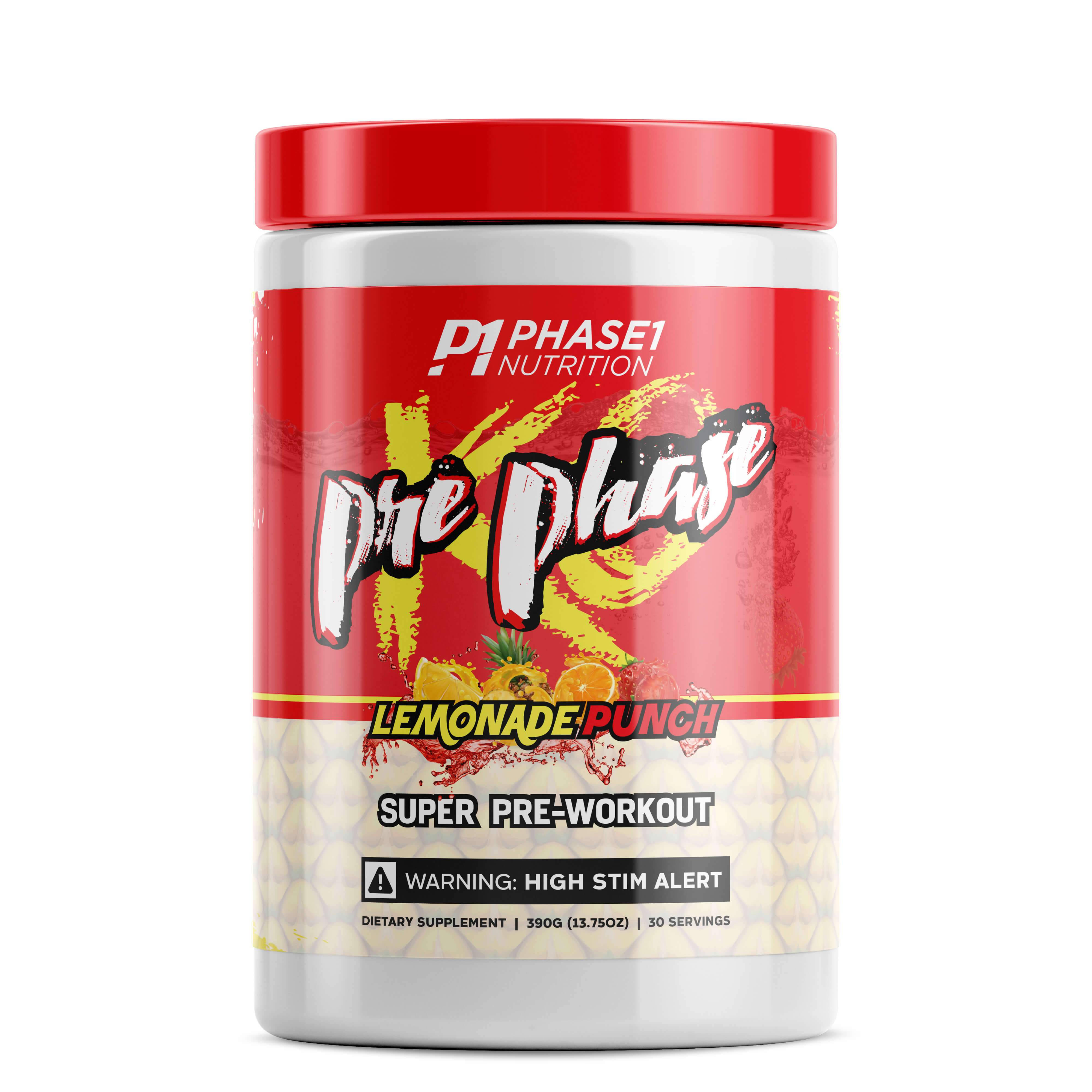Phase One Nutrition Prephase 30 Servings, Lemonade Punch