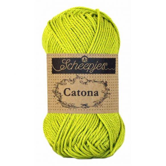 Scheepjes Catona 10g - Green / Yellow - 245 catona 10g