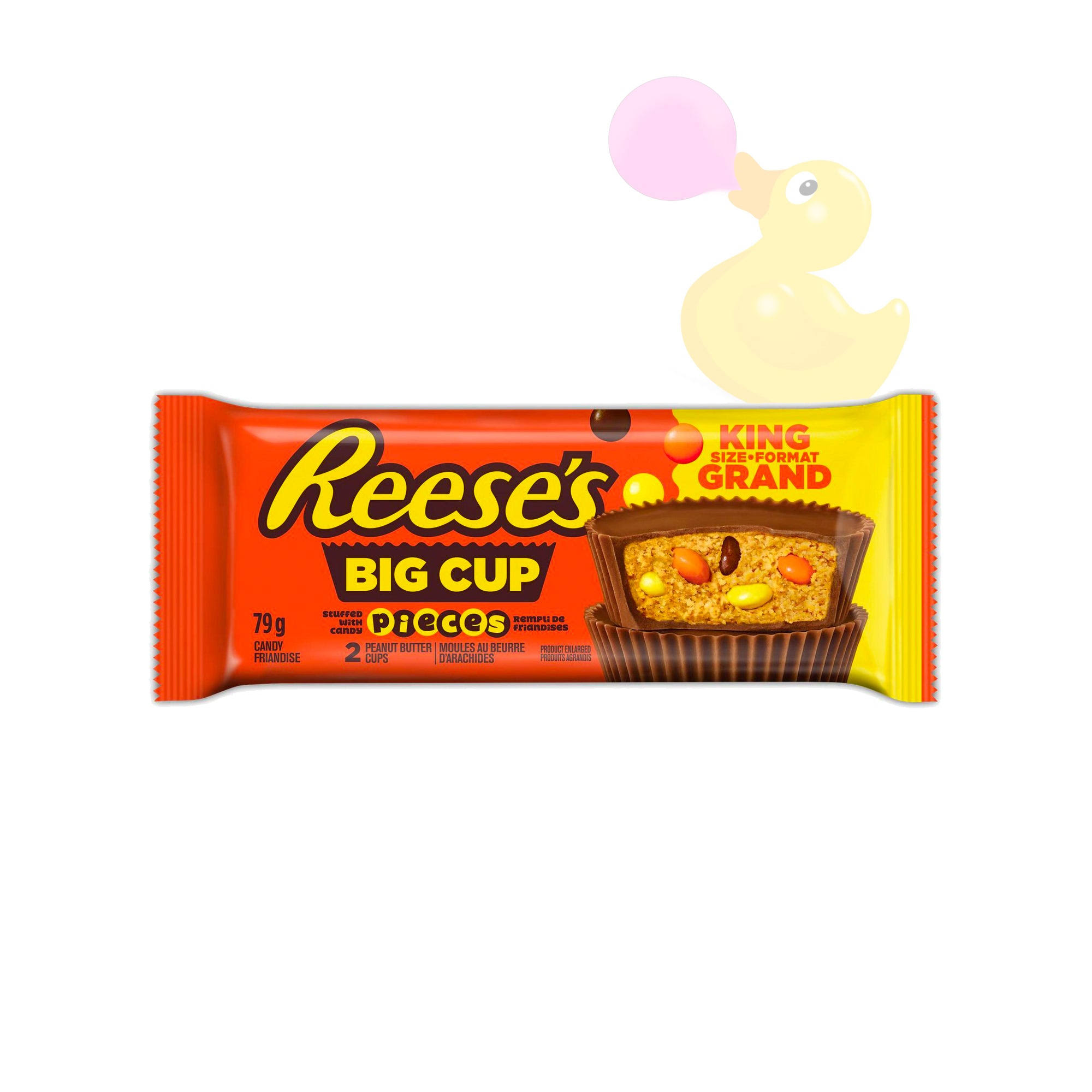 Reeses's Pieces Peanut Butter Cups - King Size, 79g