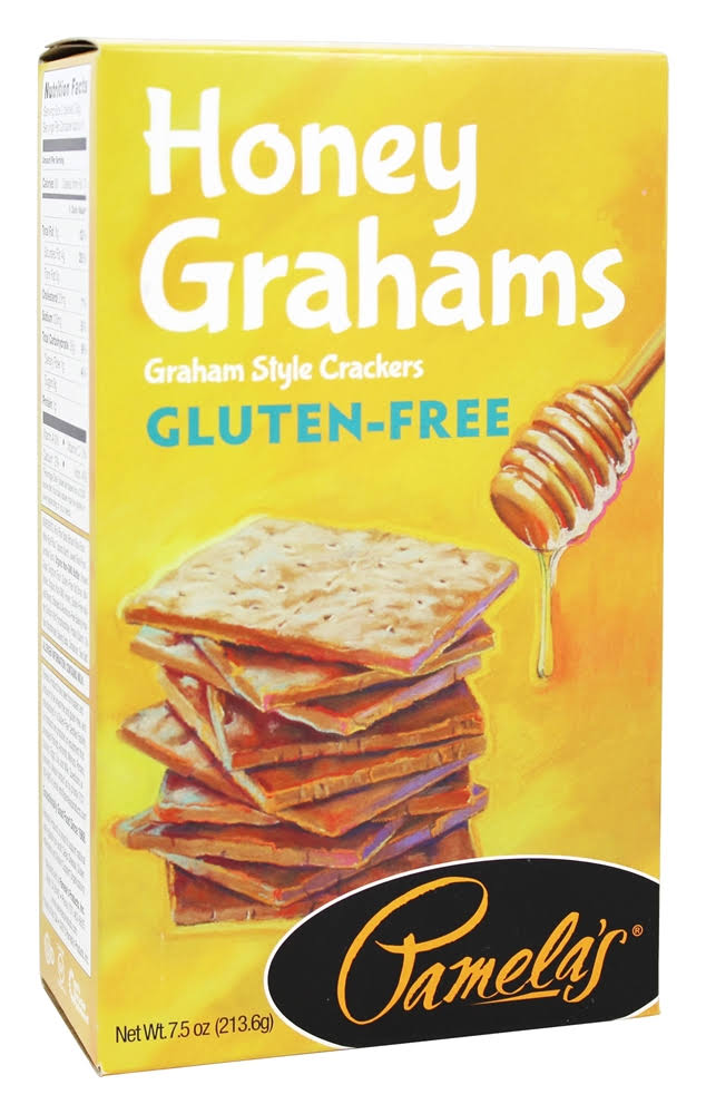 Pamela's Products Gluten Free Graham Crackers - Honey, 6 Count