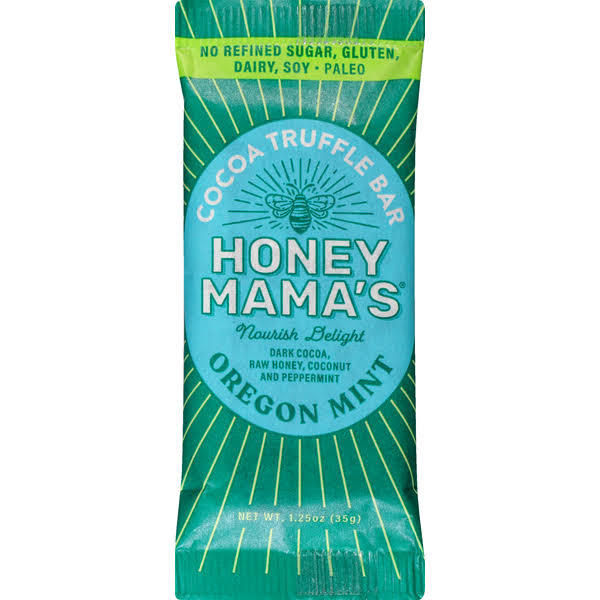 Honey Mamas Cocoa Truffle Bar, Oregon Mint - 1.25 oz