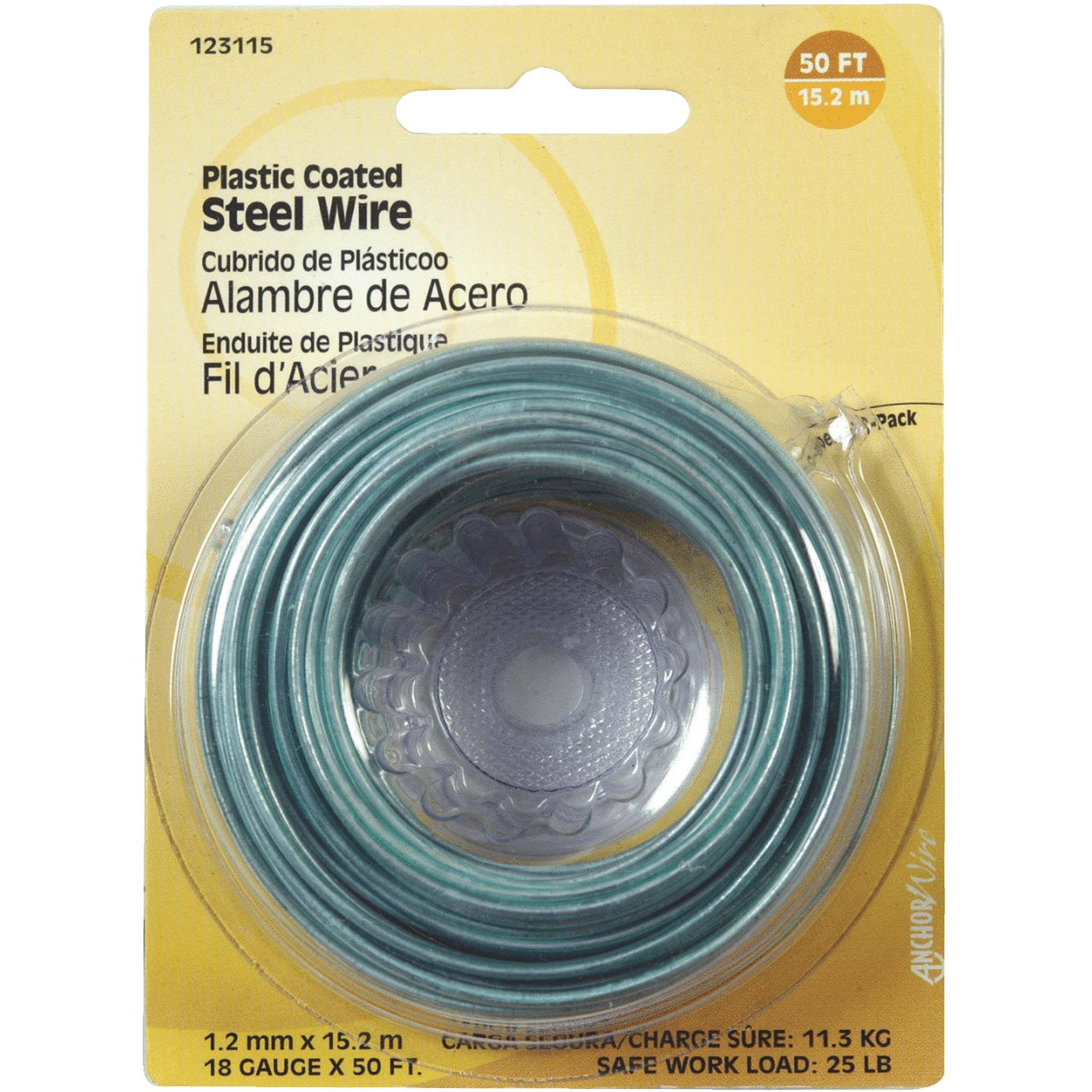 Hillman Fastener Corp Steel Wire - 18g, 50'