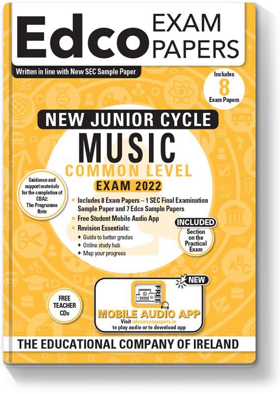 Music Higher & Ordinary Level Junior Certificate Exam Papers