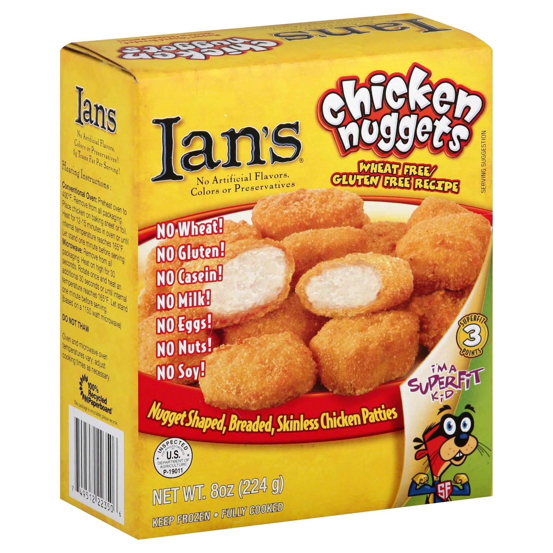 Ian's Breaded Chicken Nuggets