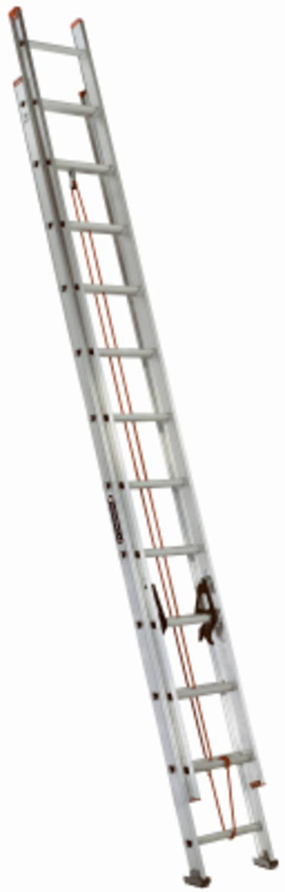 Louisville Ladder L232424 Aluminum Extension Ladder - 24', 200lbs