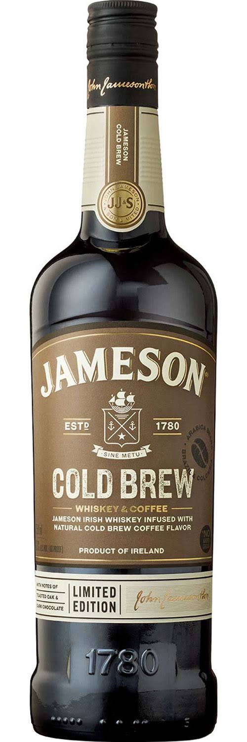 Jameson Whiskey & Coffee, Cold Brew - 750 ml