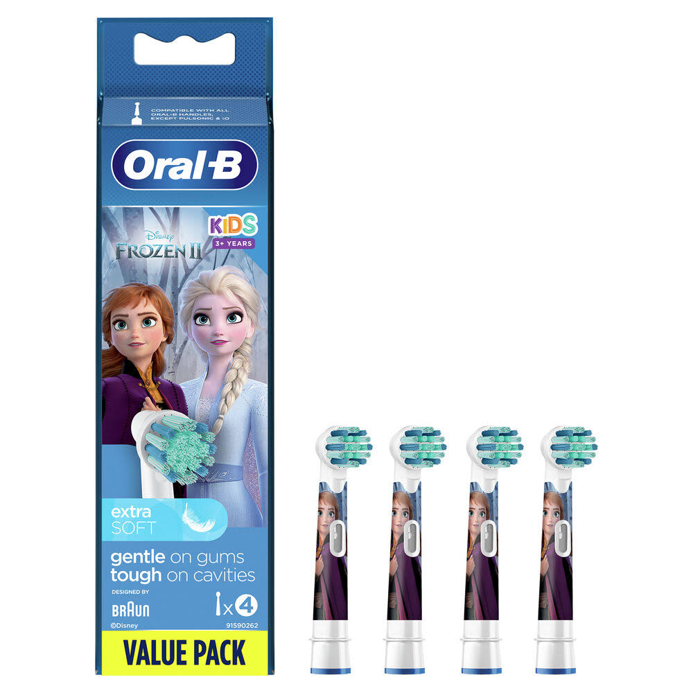 Oral B Frozen Electric Toothbrush Refill 4U