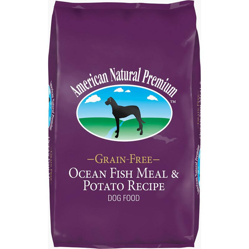 American Natural Premium Grain Free Ocean Fish Dog Food - 30 lb