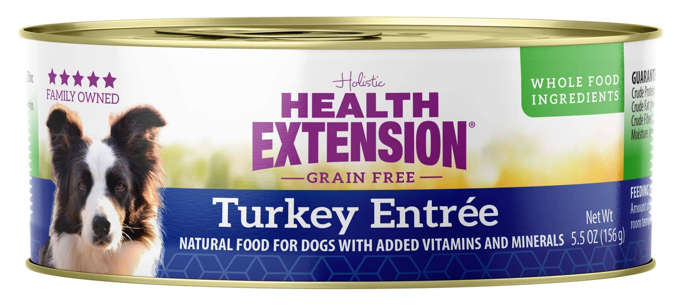 Health Extension Dog Food - Turkey Entree, 5.5oz