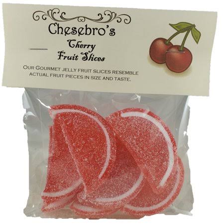 Gourmet Cherry Flavor Jelly Fruit Slices