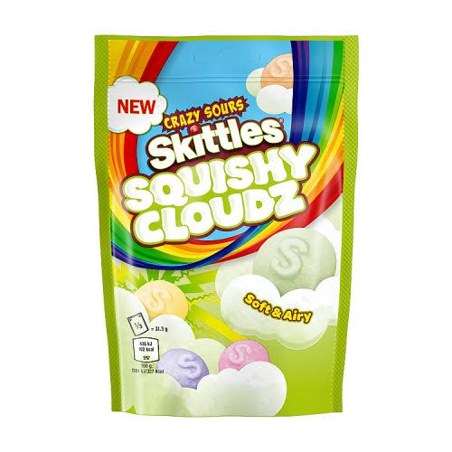 Skittles Crazy Sours Squishy Cloudz Pouch Delivered to Canada