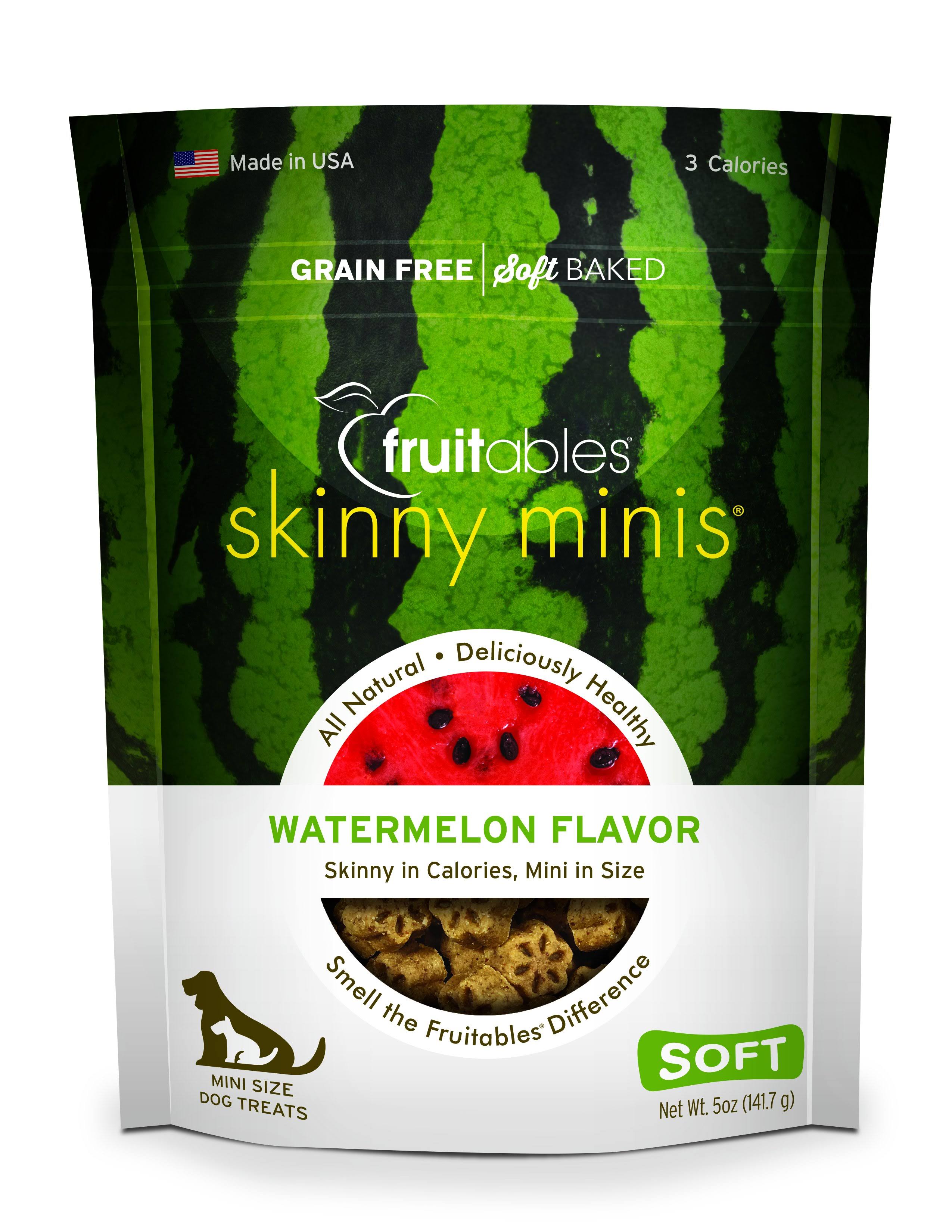Fruitables Skinny Minis Watermelon Chewy Dog Treats