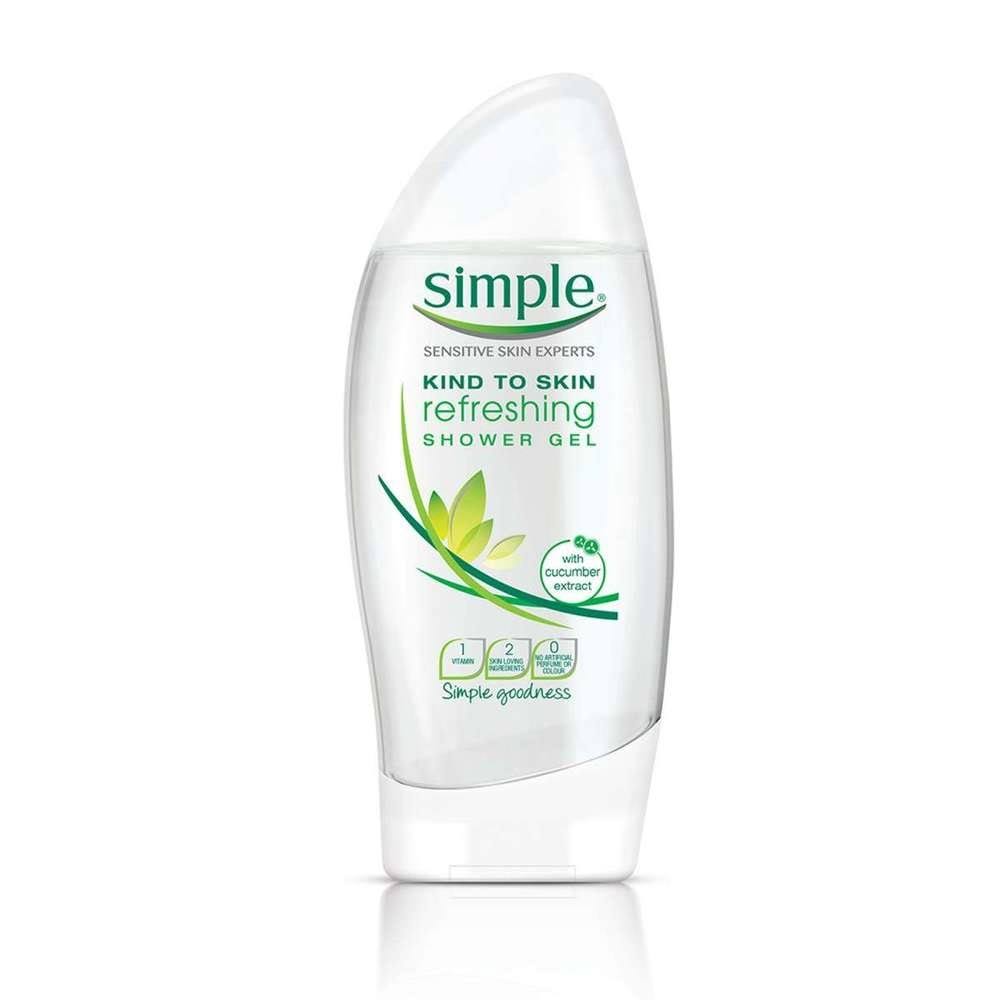 Simple Kind to Skin Refreshing Shower Gel - 250ml