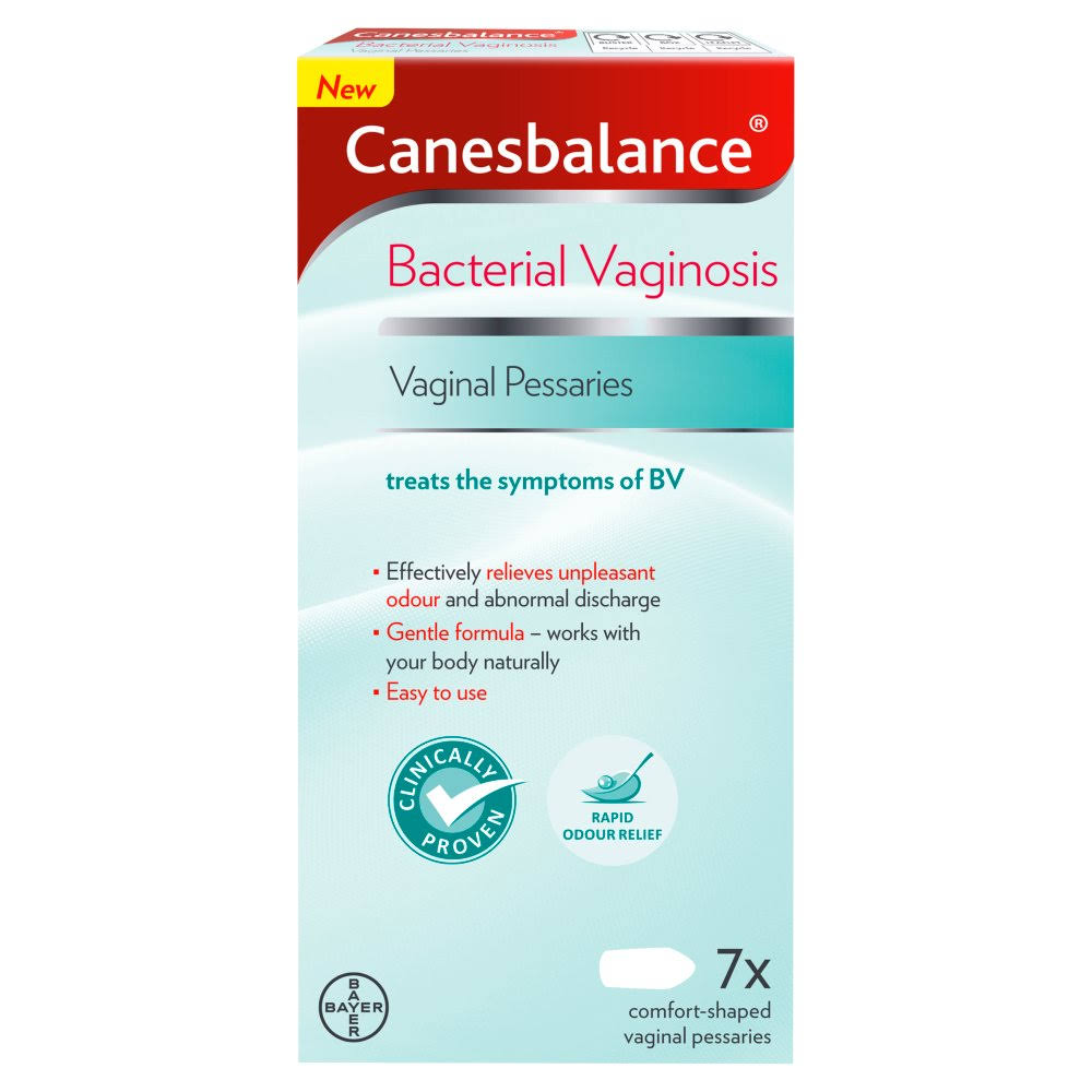 Canesbalance Vaginal Pessaries Bacterial Vaginosis Symptom Treatment